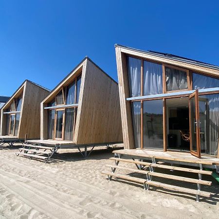 Breezand Beachhouses Vrouwenpolder Buitenkant foto