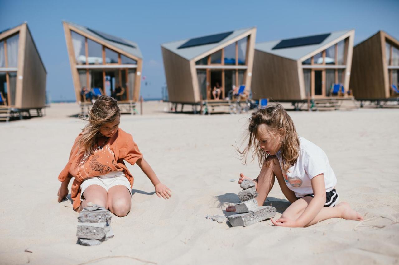 Breezand Beachhouses Vrouwenpolder Buitenkant foto